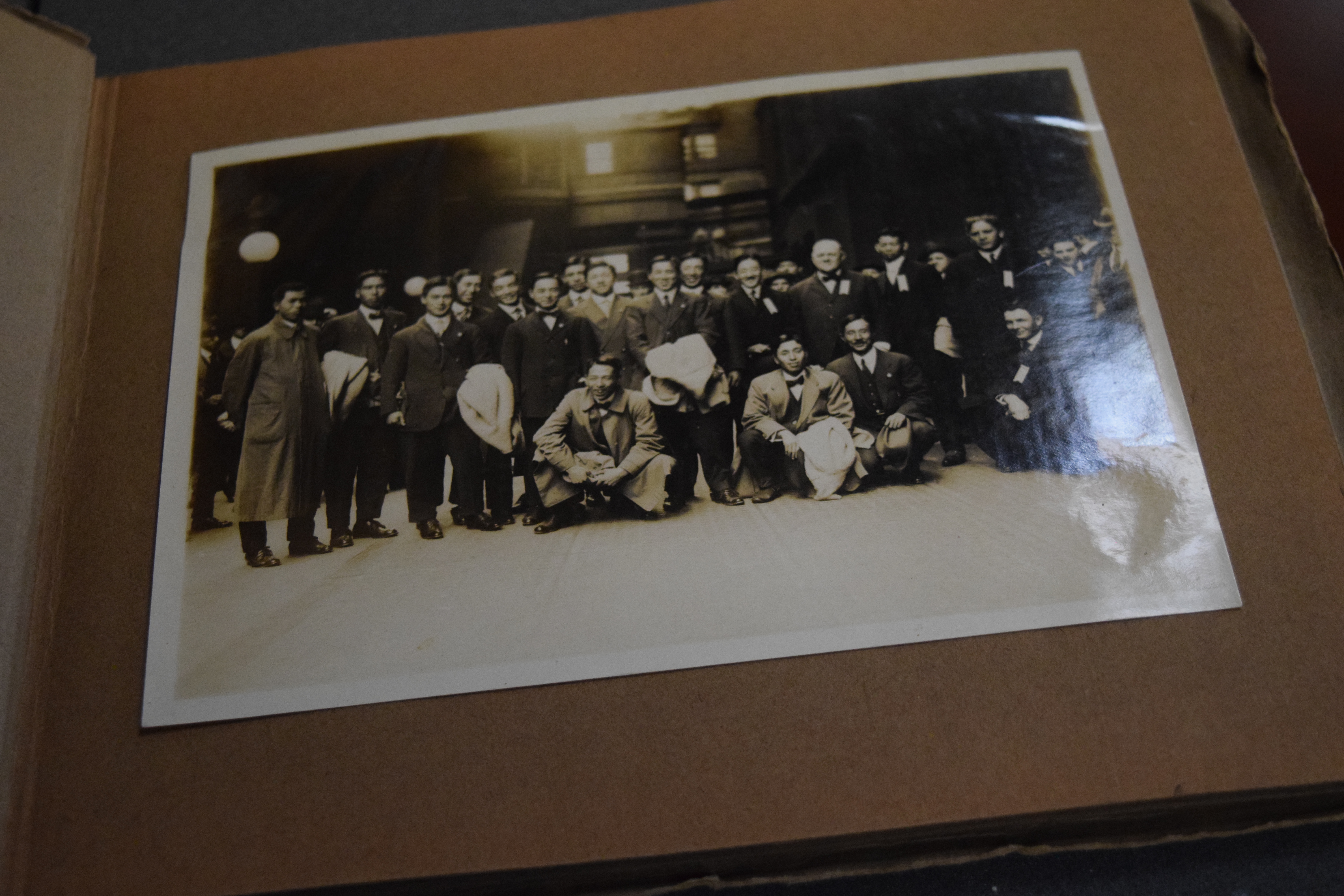 Photo Album, American tour of the Waseda University base ball club in 1916