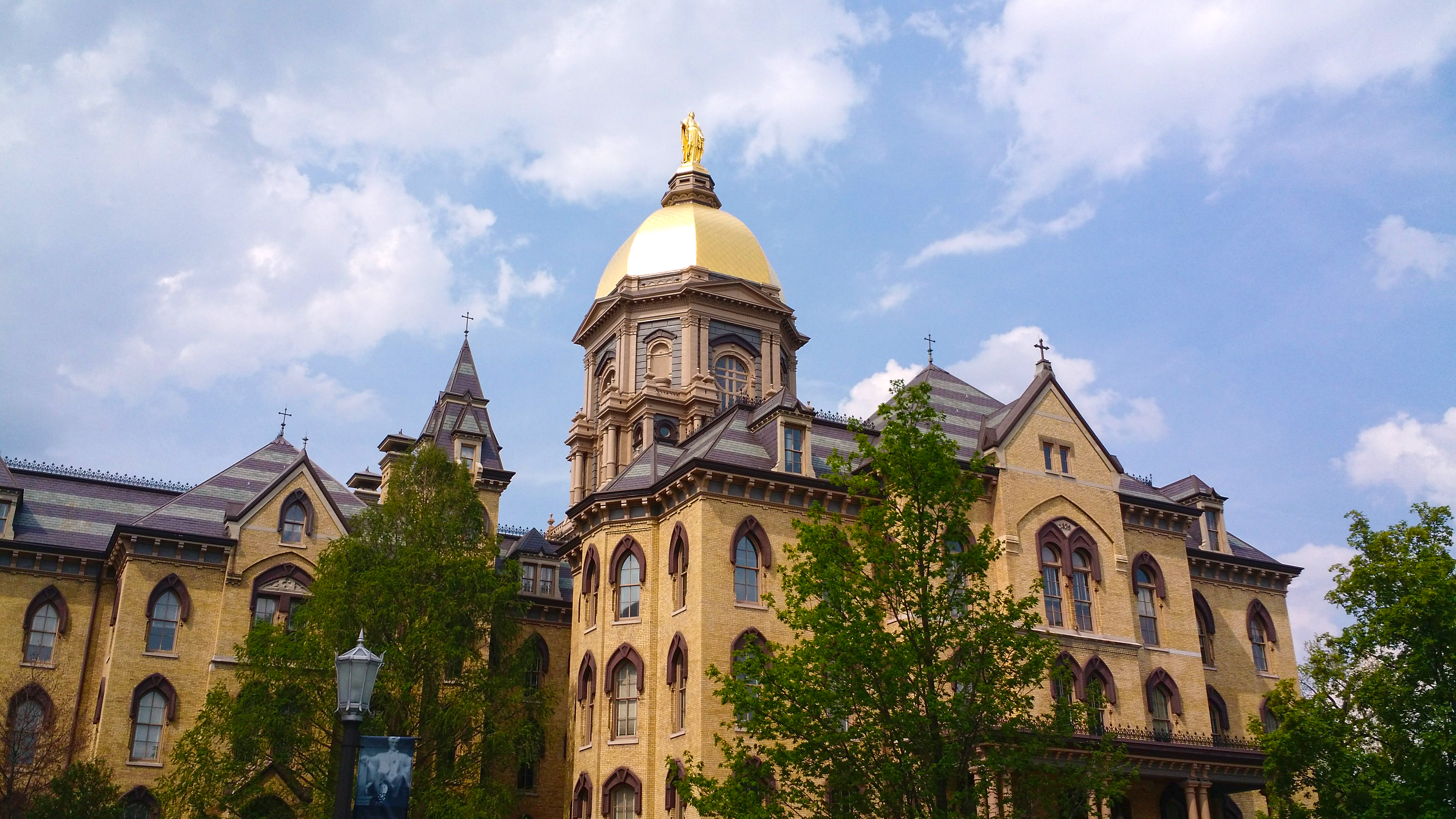 University of Notre Dame main building