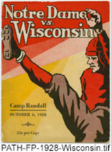 1928, Wisconsin Badgers