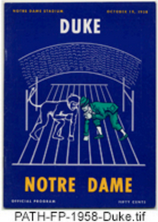 1958, Duke Blue Devils